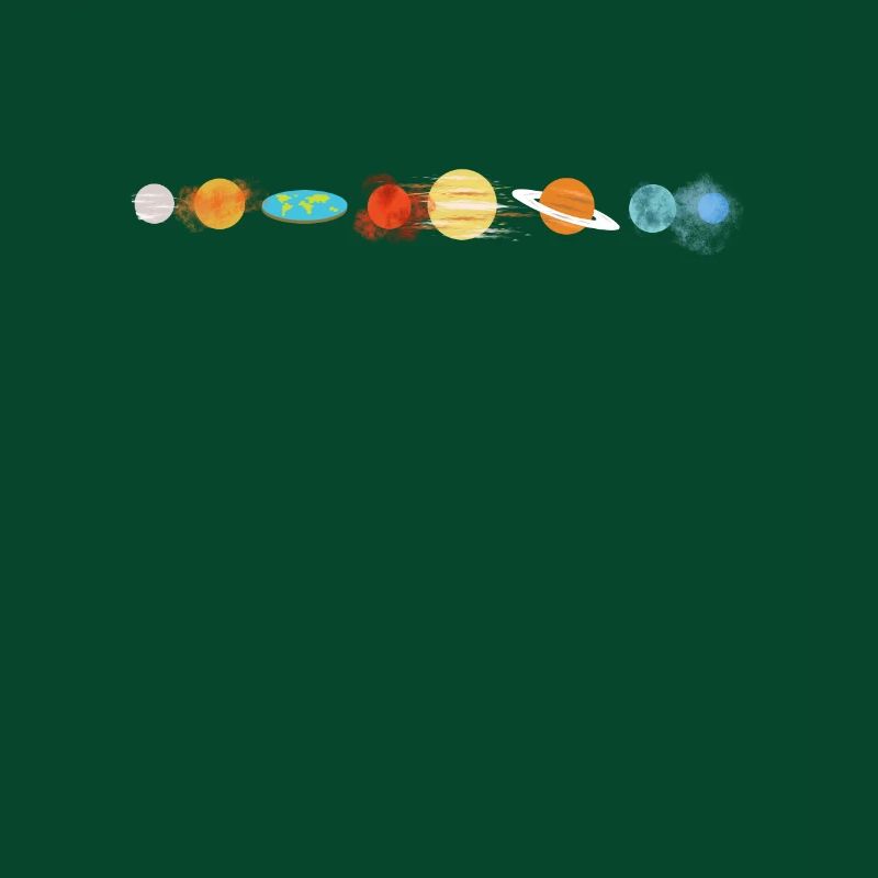 Flat Earth - Flache Erde - Solarsystem