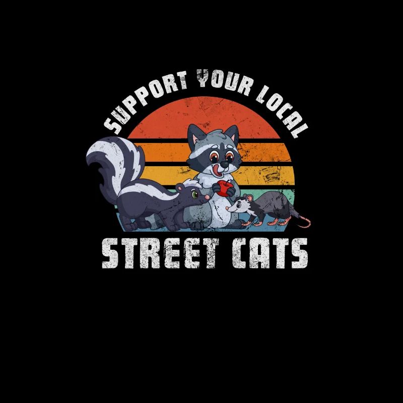 Stinktier Stinken Stinker Skunk Geschenk