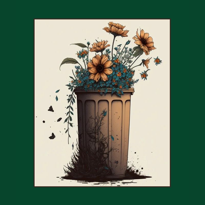 Garbage Plants Pollution Environment Climate