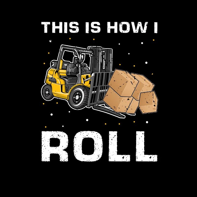 Gabelstaplerbediener und Gabelstaplerfahrer