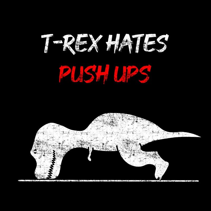 T-Rex has push ups