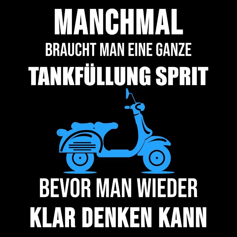 Moped Mofa Rollerfahrer Roller Cooles Geschenk