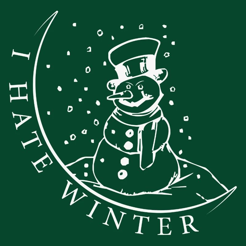 I hate winter, I hate snow and cold