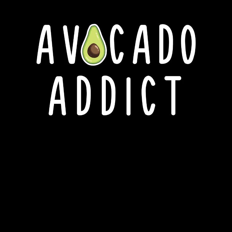 Avocado Addict Cool Fruit Eater Seed Lover