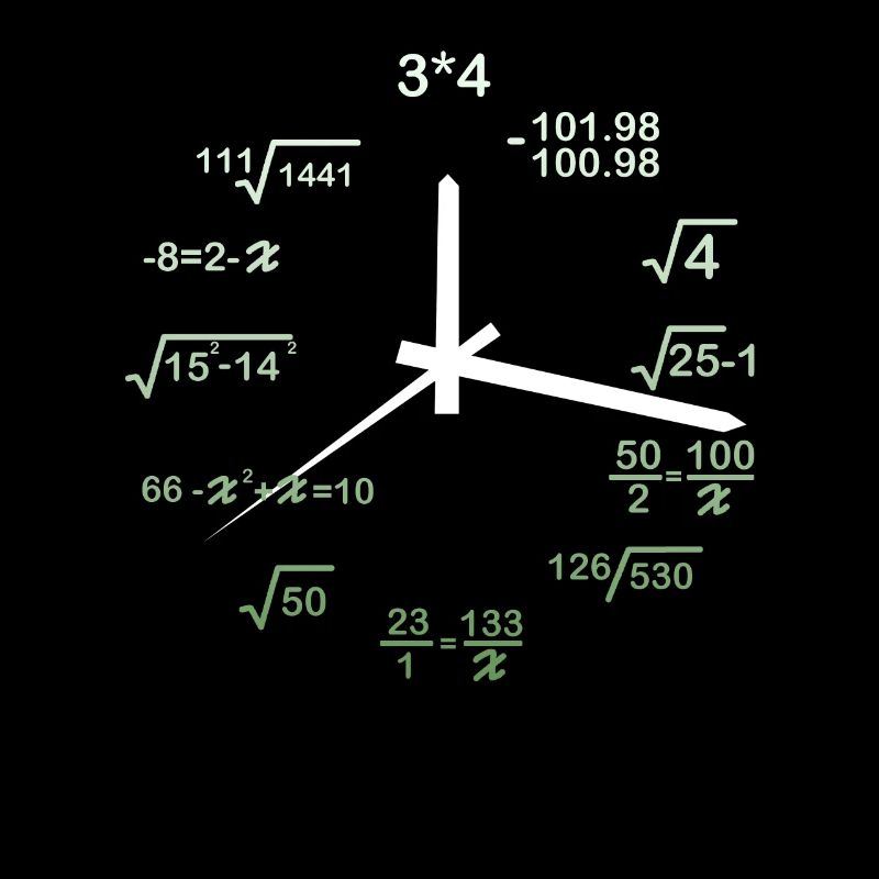 Mathematics Watch Math Break Arithmetic Gift