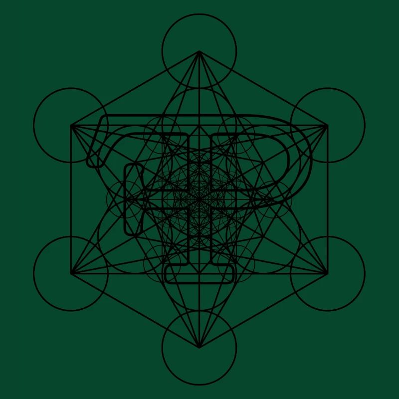 FramePace Metatron's Cube Black