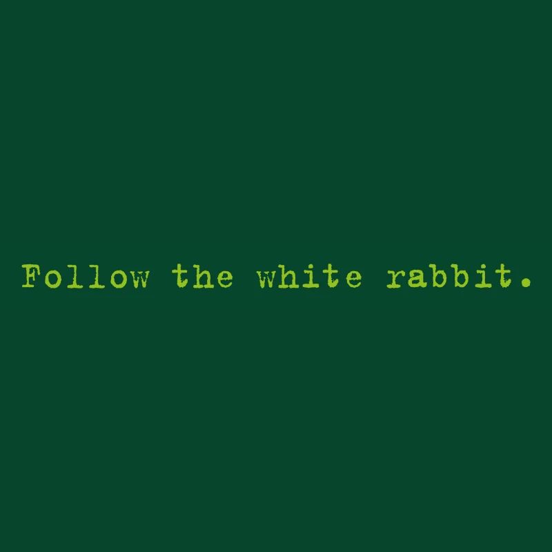 Follow the white rabbit Programming Informatik