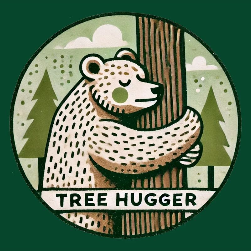 Tree hugger Bear