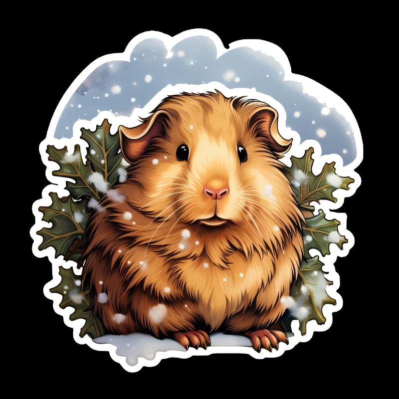 Cochon d’Inde d’hiver