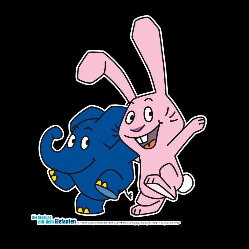 Elephant and rabbit hopping