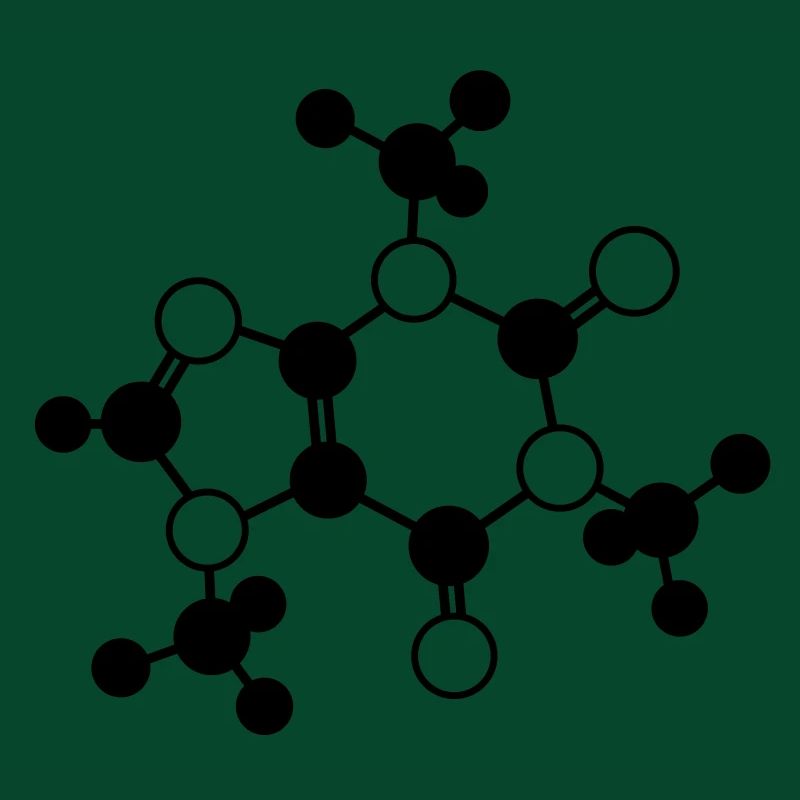 Caffeine - molecule - 1c