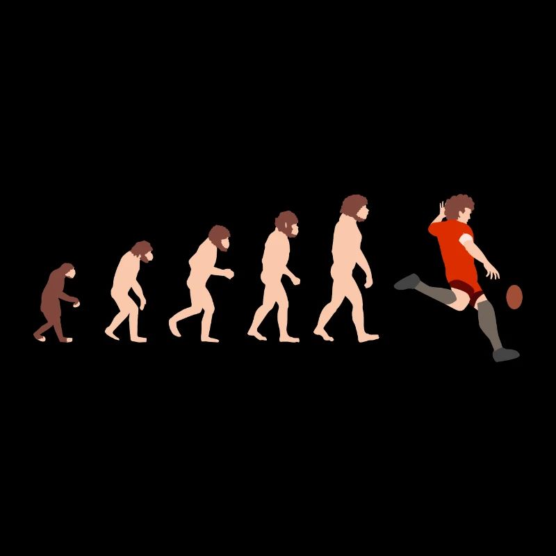 Evolution Rugby Funny gift idea