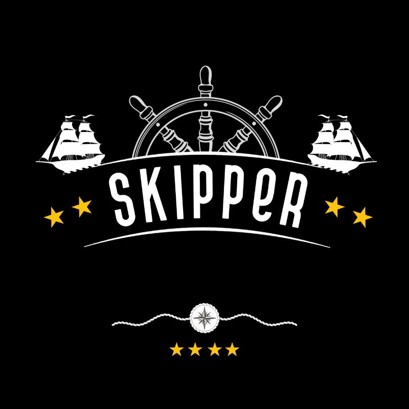 Skipper Shirt mit eigenem- oder Bootsnamen