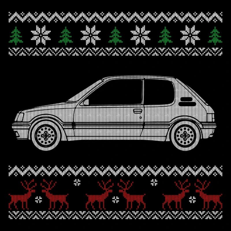 205 Strickpullover Weihnachten