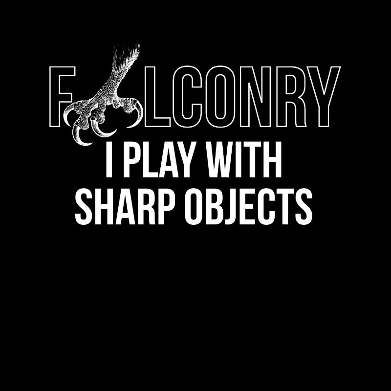 Falconry I Play With Sharp Objects Shirt
