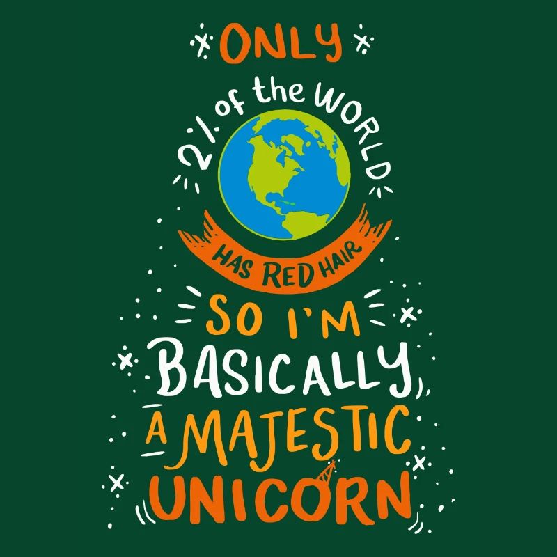 Ich bin im Grunde ein majestätisches Einhorn Geschenk