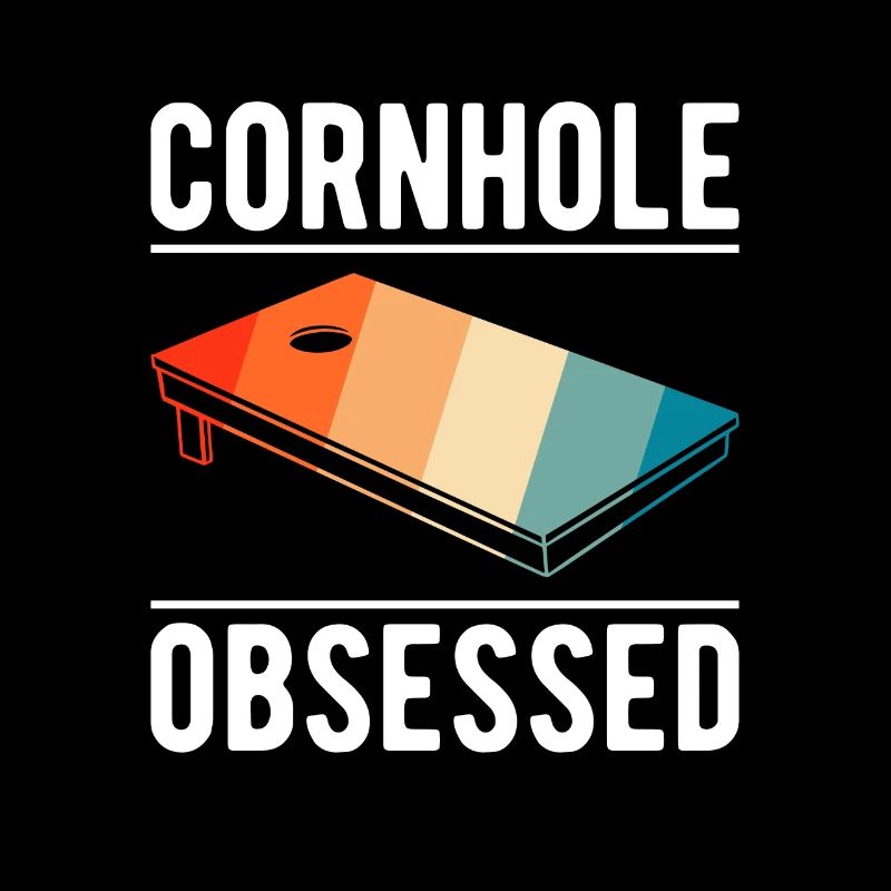 Cornhole Obsessed Geschenk Shirt
