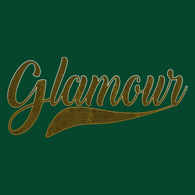Glitzer Glamour Geschenk Idee Spruch