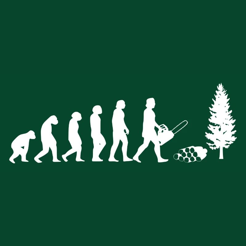 Evolution wood chipper white