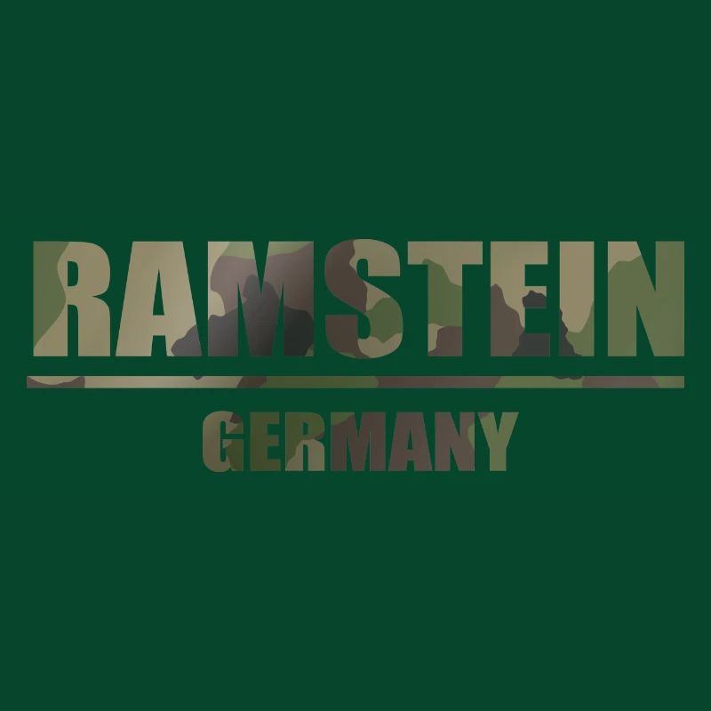 RAMSTEIN GERMANY CAMOUFLAGE