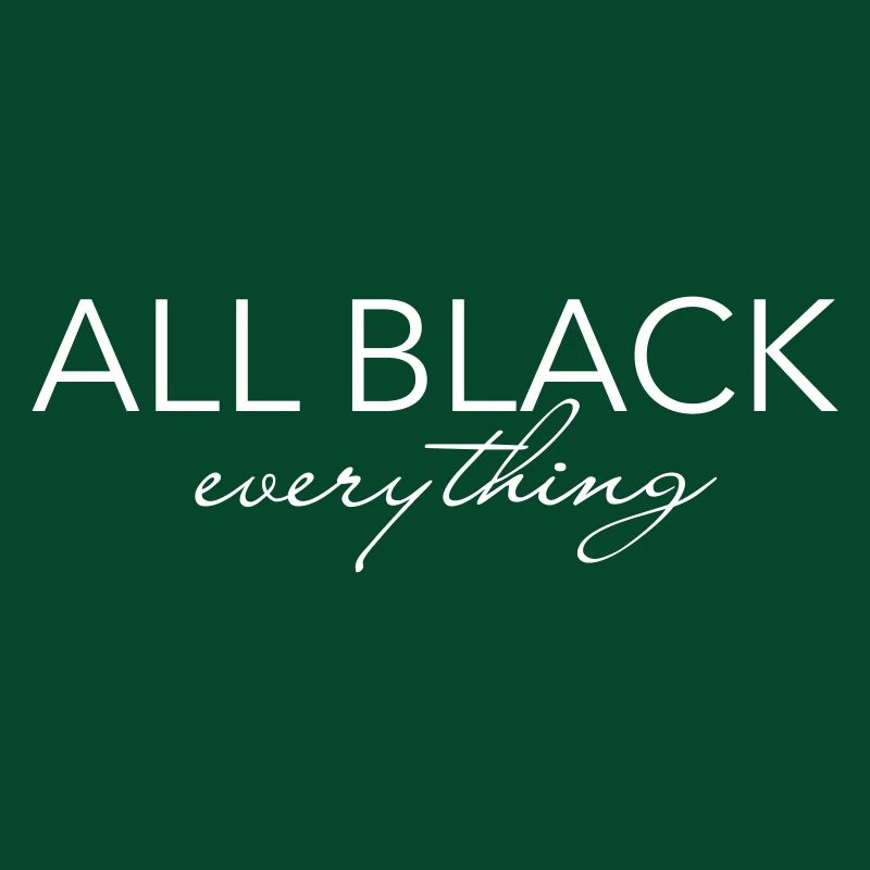 all black everything