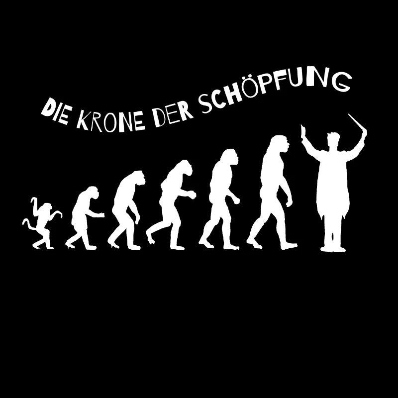 Die Krone der Schöpfung Geschenk Chorleiter Chor