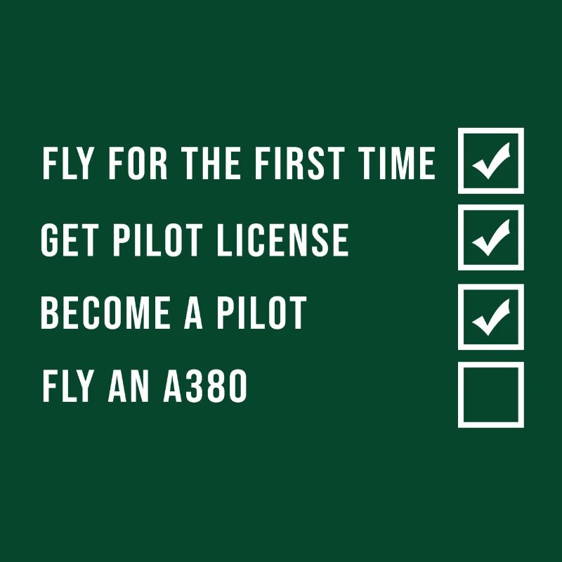 Piloten Karriere Checkliste Piloten Geschenkidee