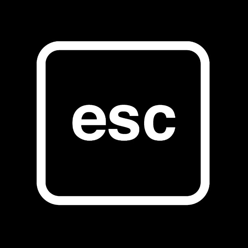 Nerd Esc Motiv