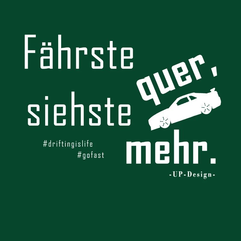 Fährste quer, siehste mehr!