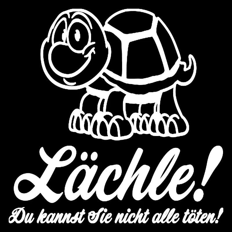 Lächle du kannst sie nicht alle töten - kröte