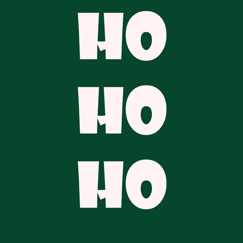 Pull de Noël moche HO HO HO, Père Noël