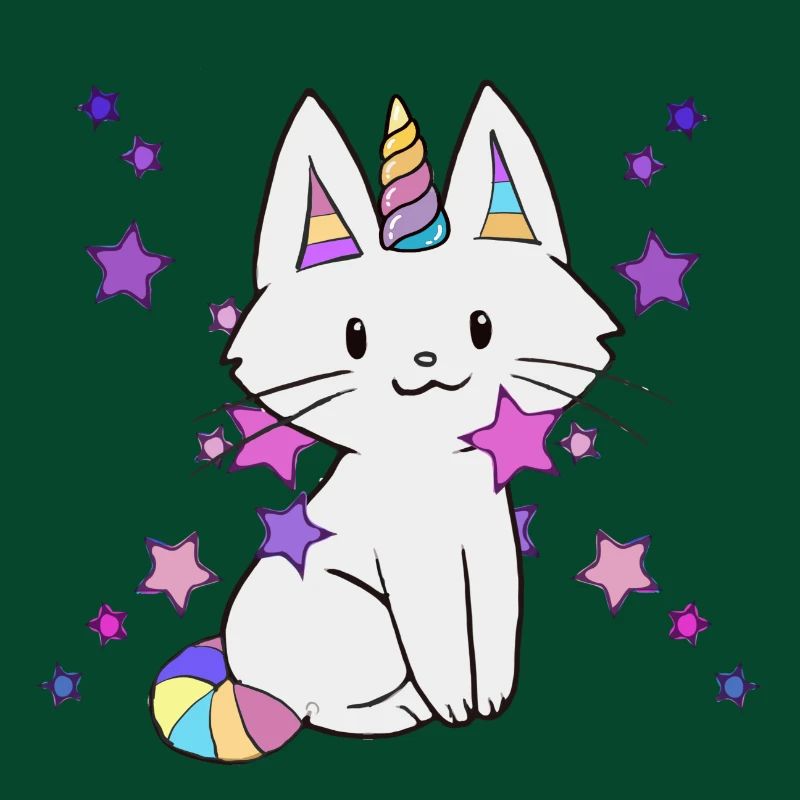 Chat licorne