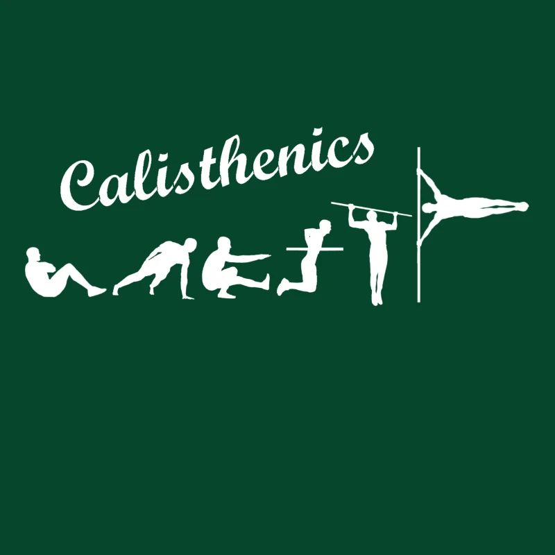 Calisthenics Shirt Evolution lettrage
