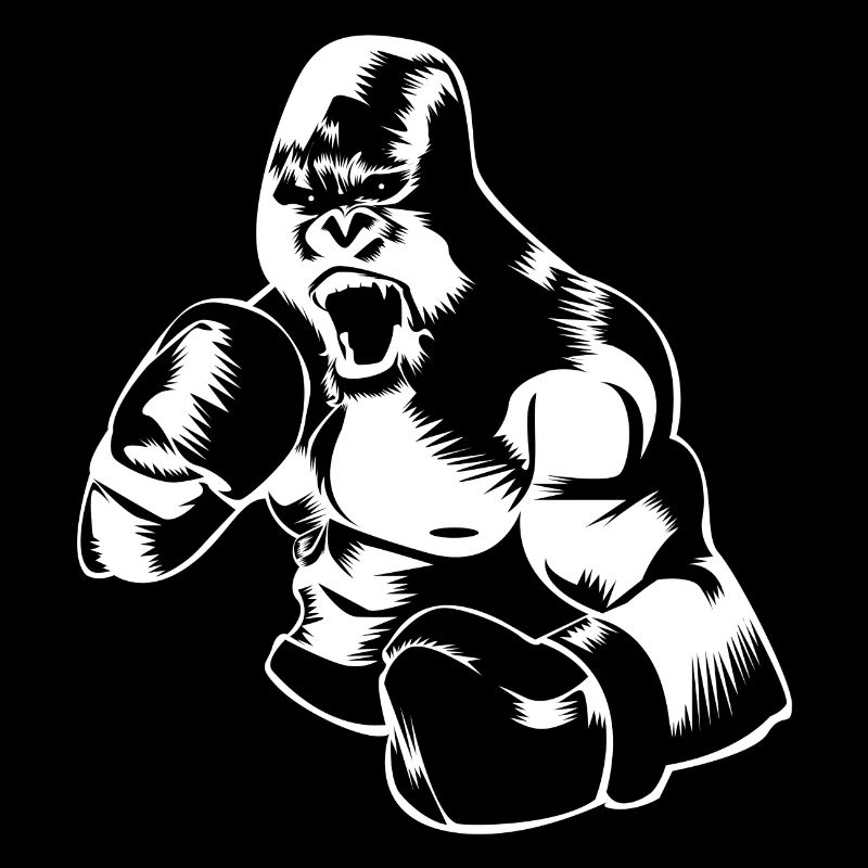 gorilla boxing