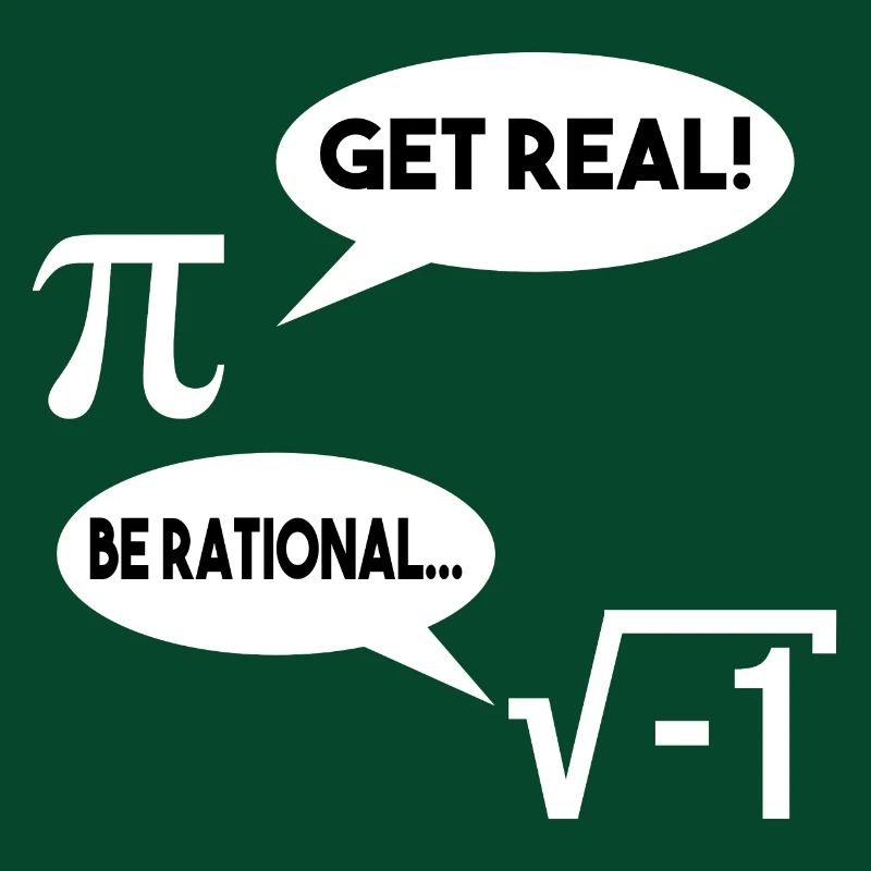Get Real Be Rational Math Math Gift