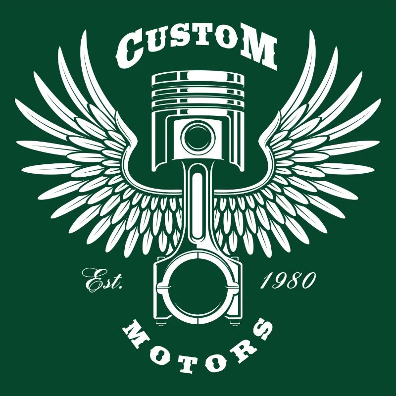 piston avec ailes