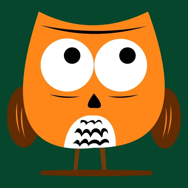 Coole Eule - Süße Grumpy Owl