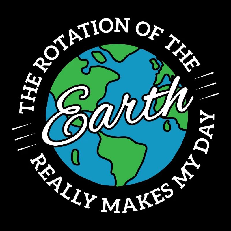 Die Rotation der Erde Geschenk