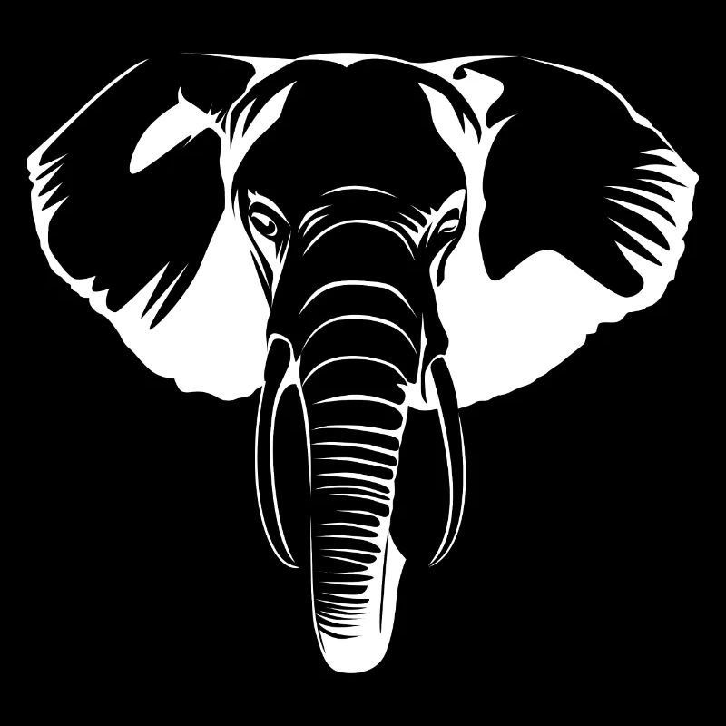 tête éléphant