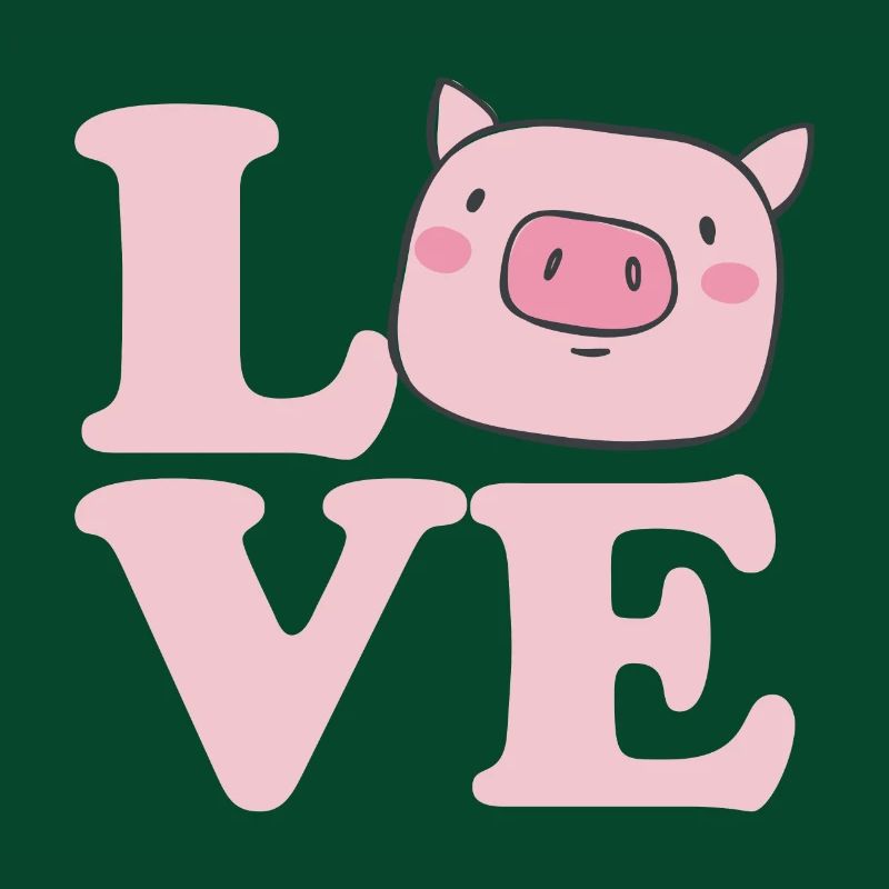 J'aime les cochons