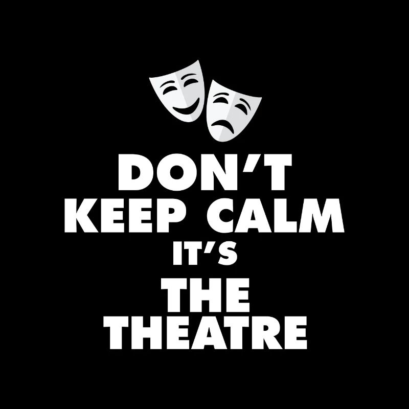 Ne restez pas calme c'est le théâtre