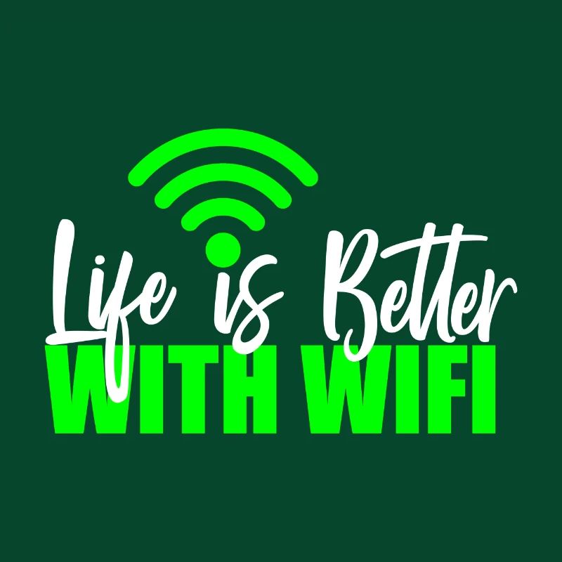 Wlan Wifi Computer Scientist Programmer Geek Gift