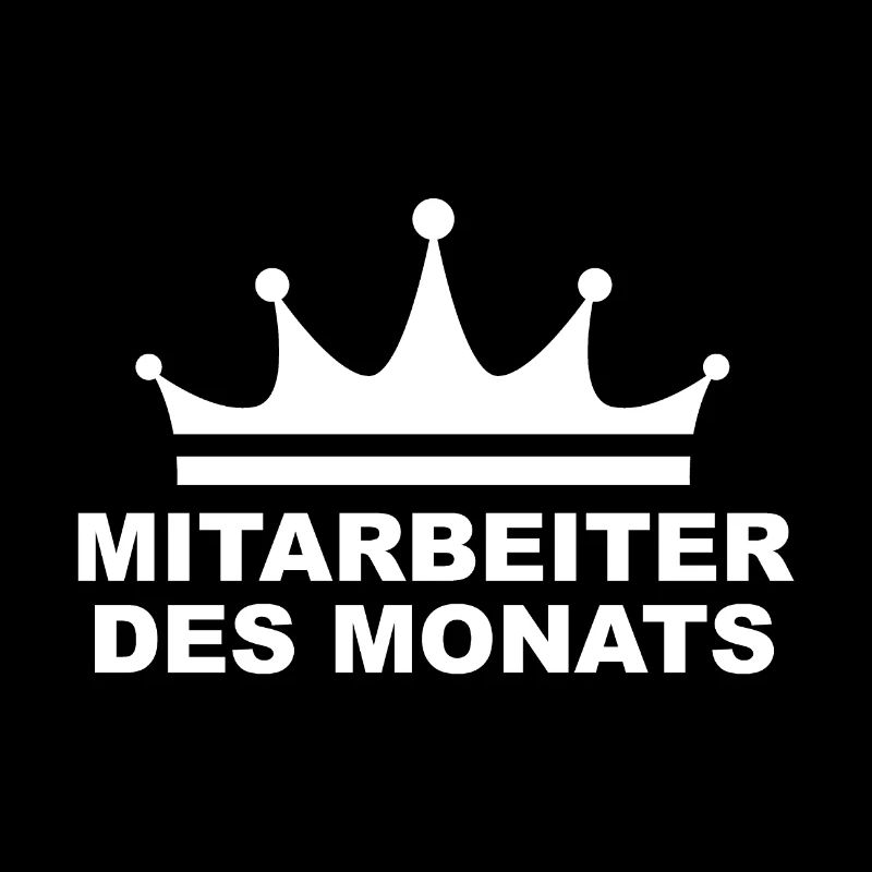 Mitarbeiter Des Monats Lustig Büro Arbeit Geschenk
