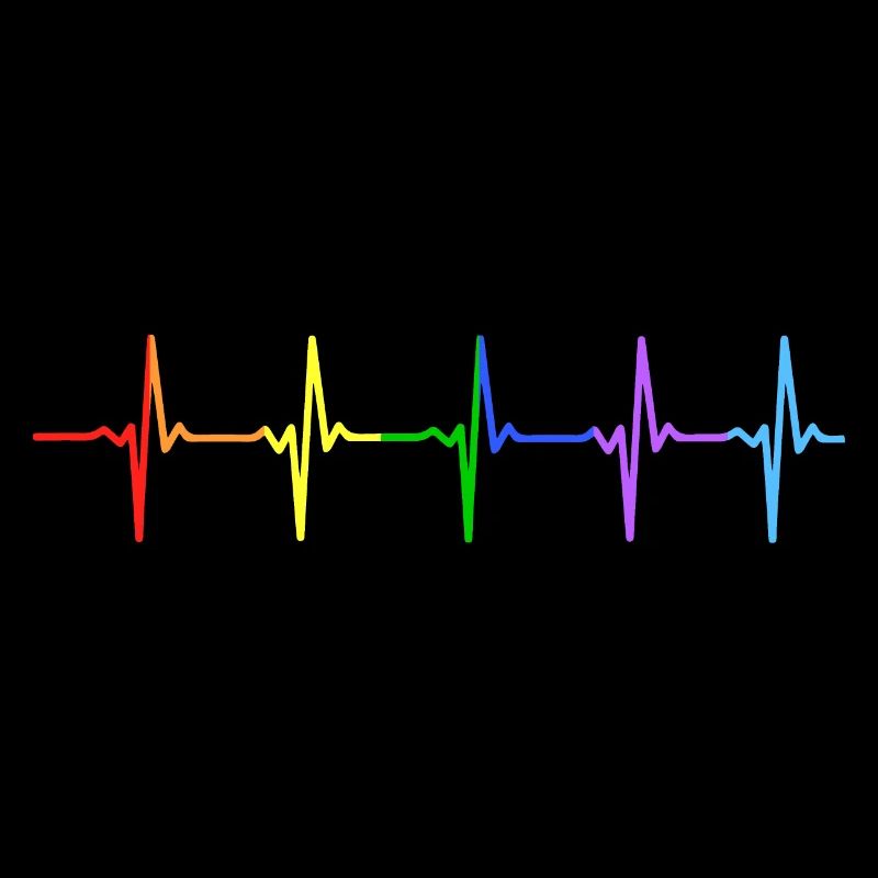 Rainbow Pulse Gay Pride LGBT