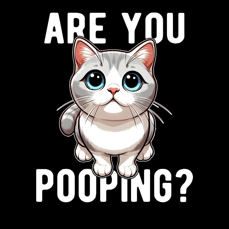 Faites-vous caca ? Drôle De Chat Drôle