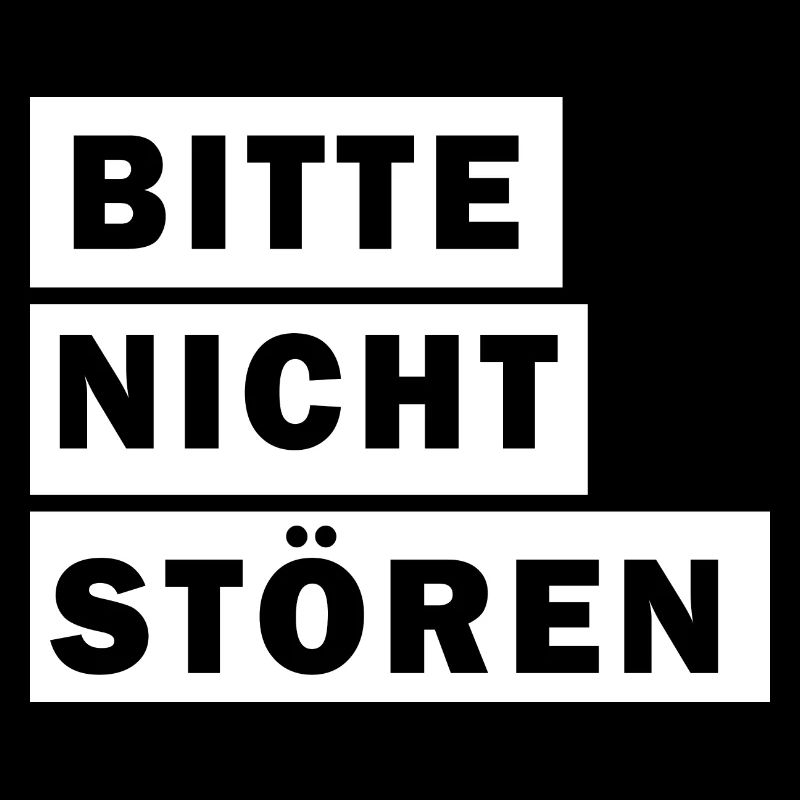 bitte nicht stören