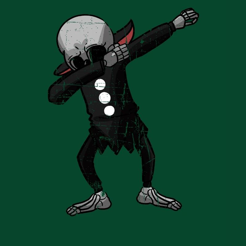 Dabbing skeleton