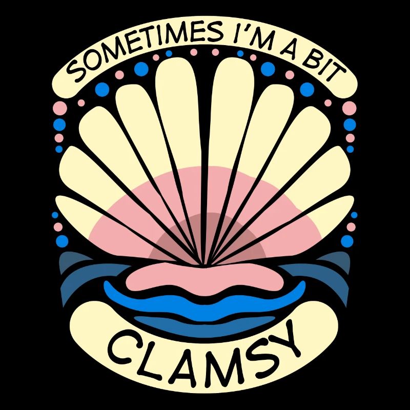 Clumsy Seashells Sea Shell Clams Clam