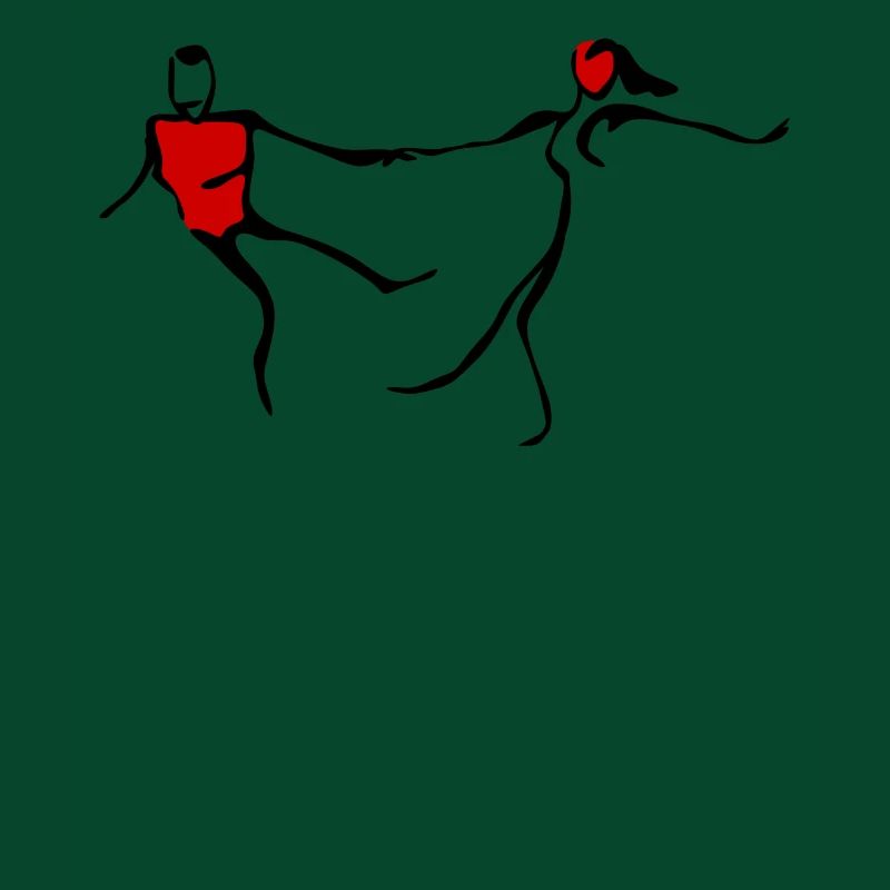 Boogie Woogie Swing Dancer Dancing