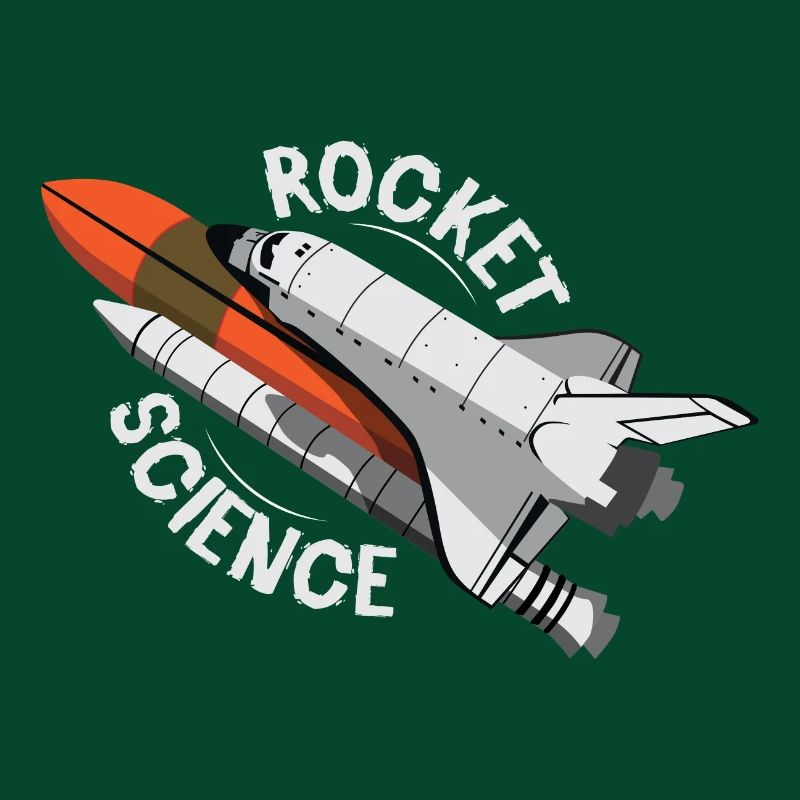 Rocket Science Space Shuttle Gift